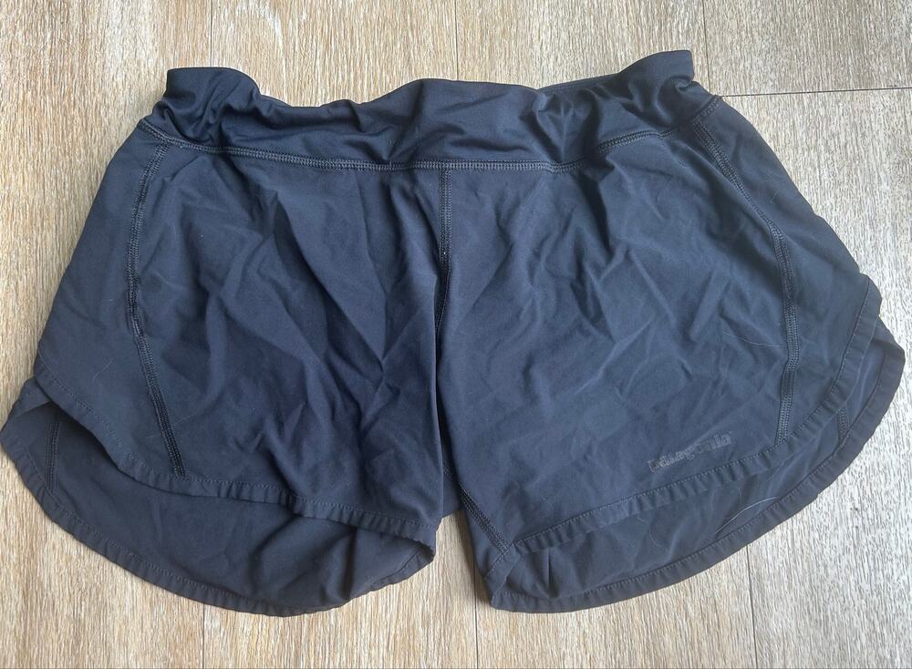 Patagonia Strider Running Shorts Black Lined Athletic Gym Workout  outdoorsy